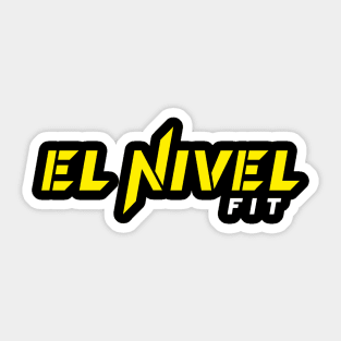 EL NIVEL FIT Sticker